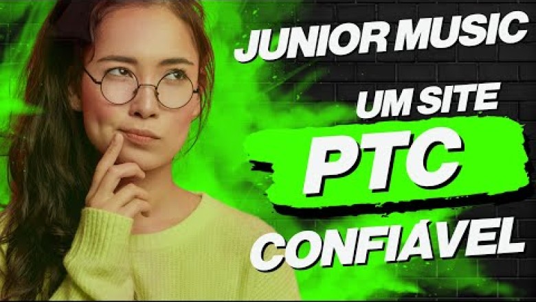Junior Music PTC: Um Site Pago por Clique Confiável