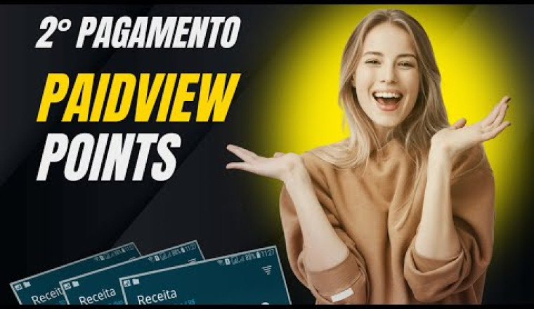 PaidViewPoint: Segundo Pagamento de 10 Dólares no Paypal